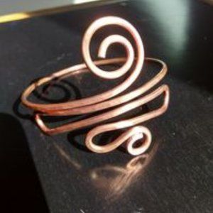 Copper Upper Arm Cuff
